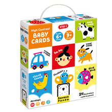 Load image into Gallery viewer, High Contrast Baby Cards
