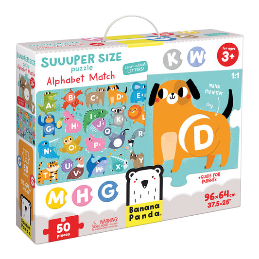 Suuuper Size Puzzle Alphabet Match