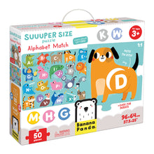 Load image into Gallery viewer, Suuuper Size Puzzle Alphabet Match
