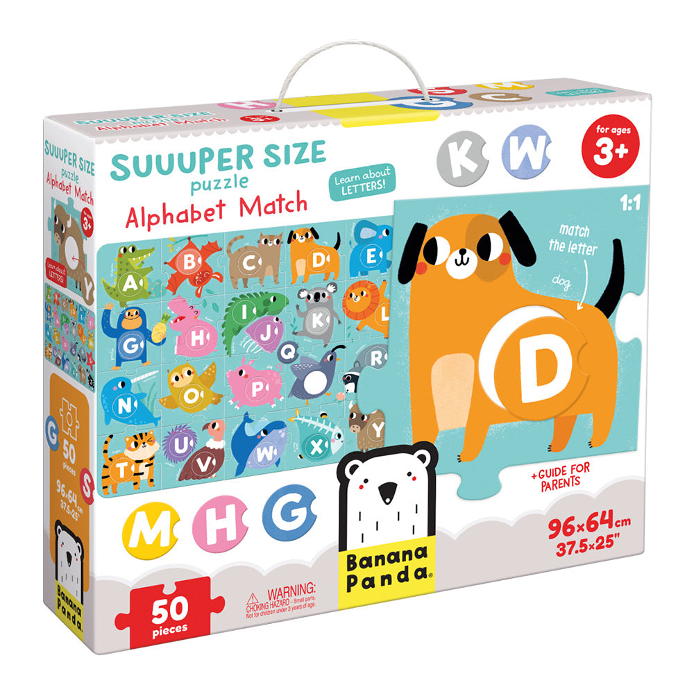 Suuuper Size Puzzle Alphabet Match
