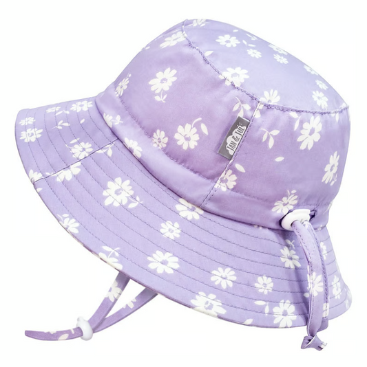 Purple Daisy | Cotton Bucket Hat