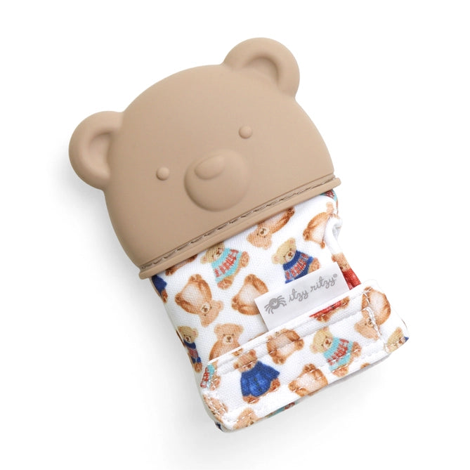 Itzy Teething Mitt Bear