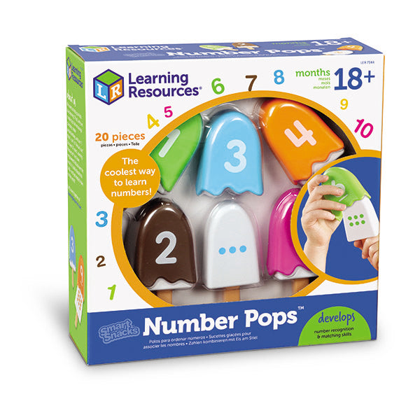 Smart Snacks - Number Popsicles