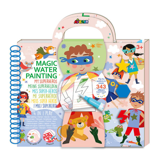 Magic Water Painting - My Superheroes