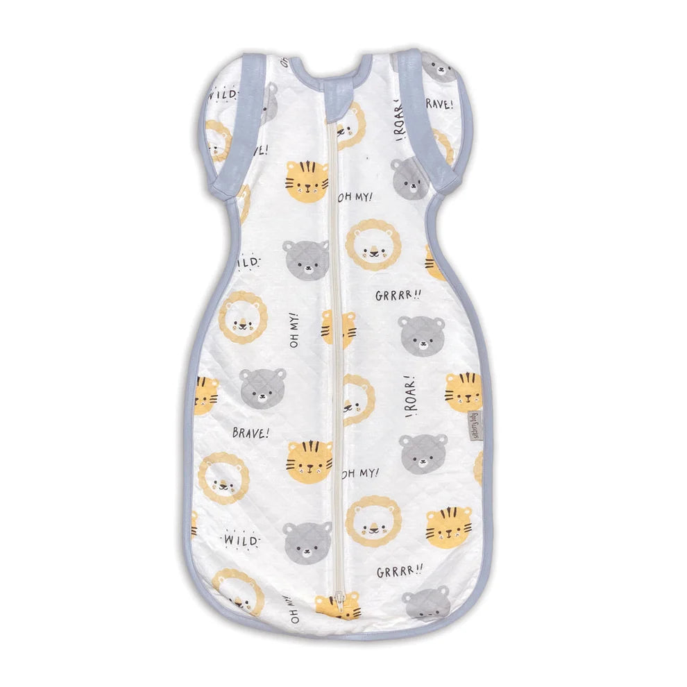 Bamboo Newborn Cocoon Sack (Lion, Tiger & Bears)