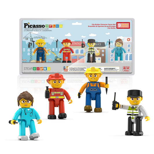4pc City Builder Character Set