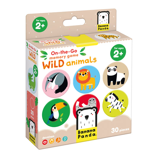 On the go memory game (Wild Animals)