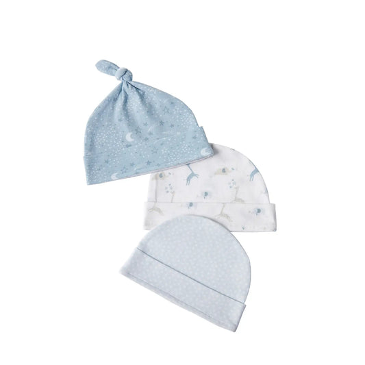 Jersey Beanie (3pcs) - Blue