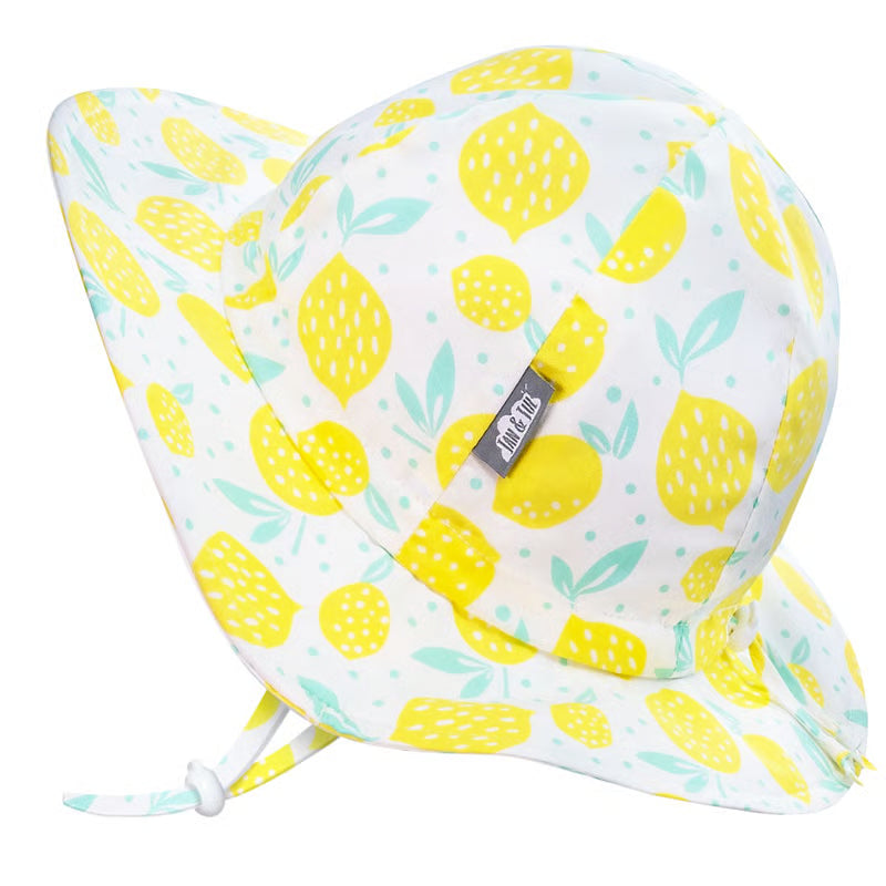 Kids Cotton Floppy Hat | Lemon Fresh