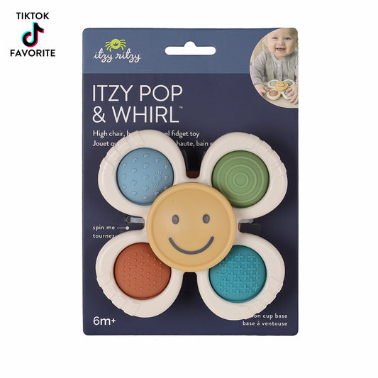 Itzy Pop & Whirl Fidget Spinner - Smile