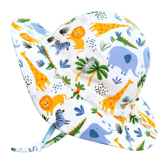 Kids Cotton Floppy Hat | Safari