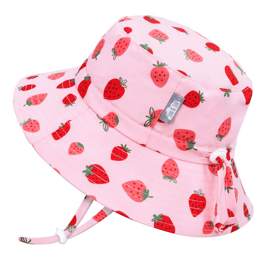 Pink Strawberry | Aqua Dry Bucket Hat