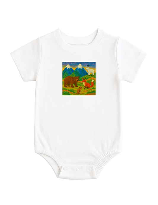 Graphic Onesie - Mountain