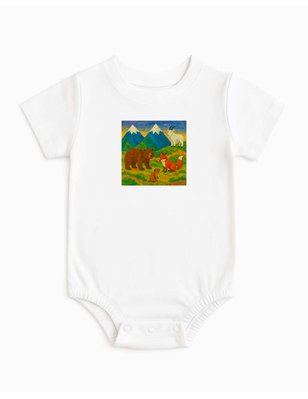 Graphic Onesie - Mountain