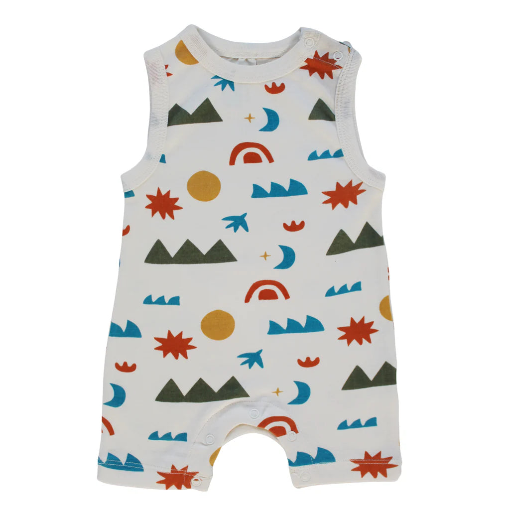 Organic Tank Romper - Westcoast