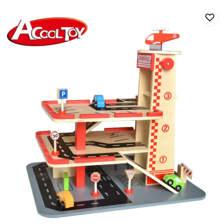 AC6713 - Wooden Garage (Parking Building)