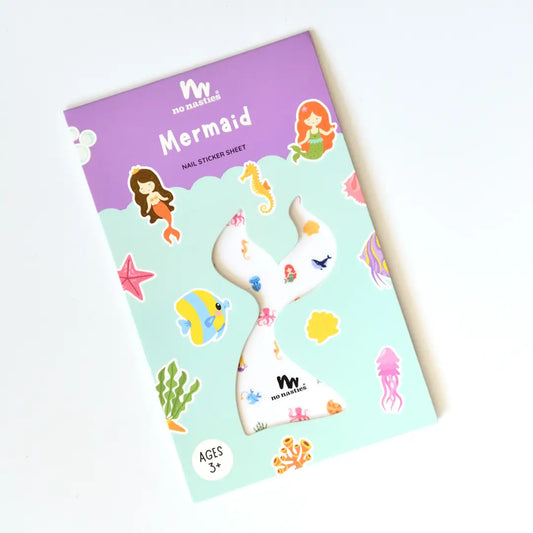 Mermaid Themed Nail Stickers