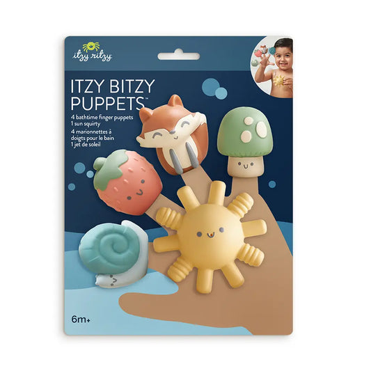 Itzy Bitzy Puppets™ - Bath + Storytelling Toys (Land)