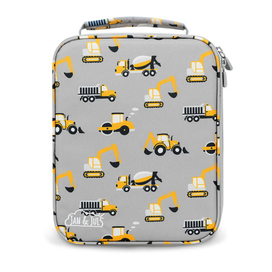 Kids Lunch Bag | Grey Construction