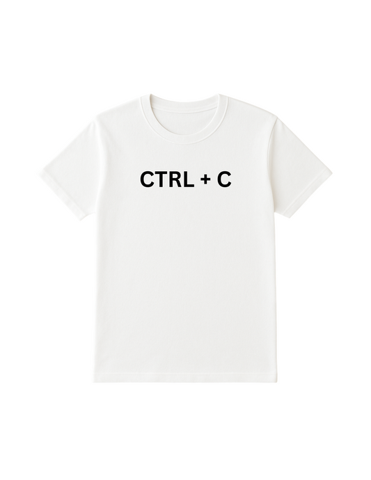 Adult Tee - CTRL + C
