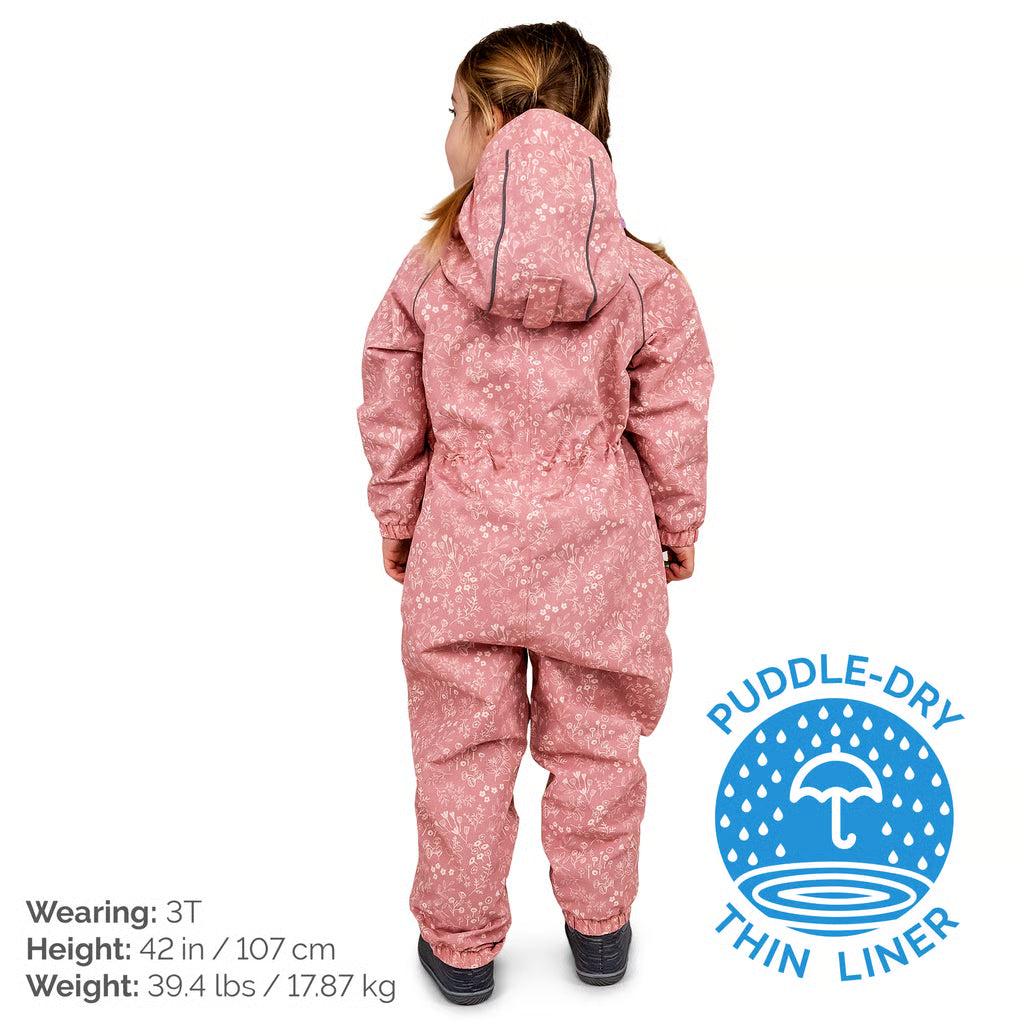 Kids Thin-Lined Rain Suits | Prairie Flowers