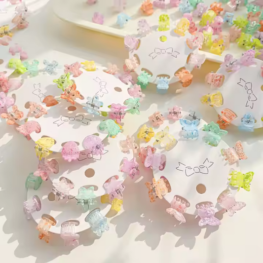 Mini Hair Clips Set