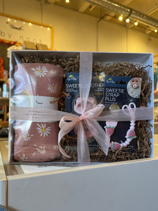 Swaddle & Soother Gift Box