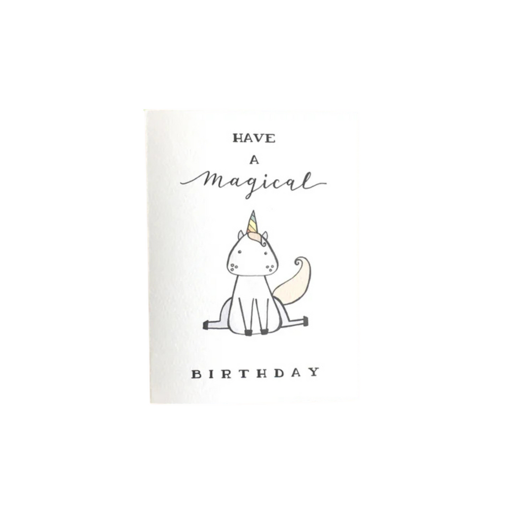 Have a Magical Birthday Unicorn Card