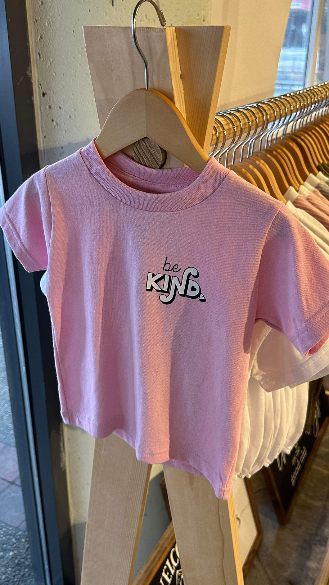 Be Kind Tee (Toddler) - Pink Shirt Day