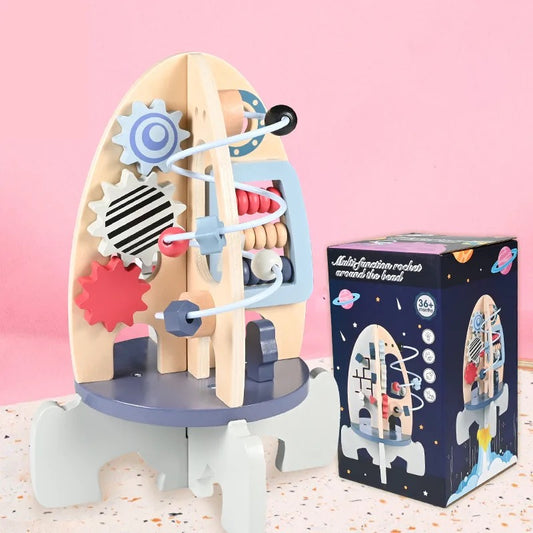 Wooden Multi-Function Rocket