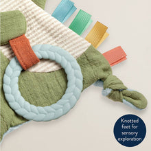 Load image into Gallery viewer, Dino Bitzy Crinkle™ Sensory Toy with Teether
