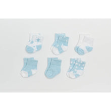 Load image into Gallery viewer, Chenille Socks (6pc pack) - Blue
