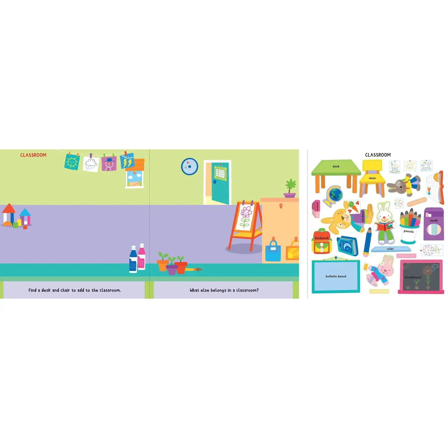 My First Sticker Book - First Words