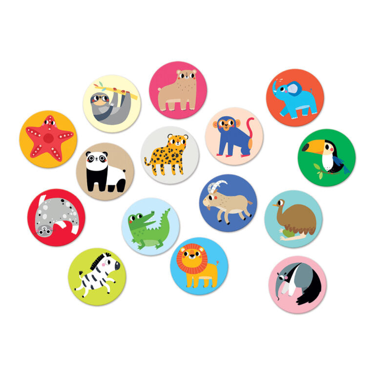 On the go memory game (Wild Animals)