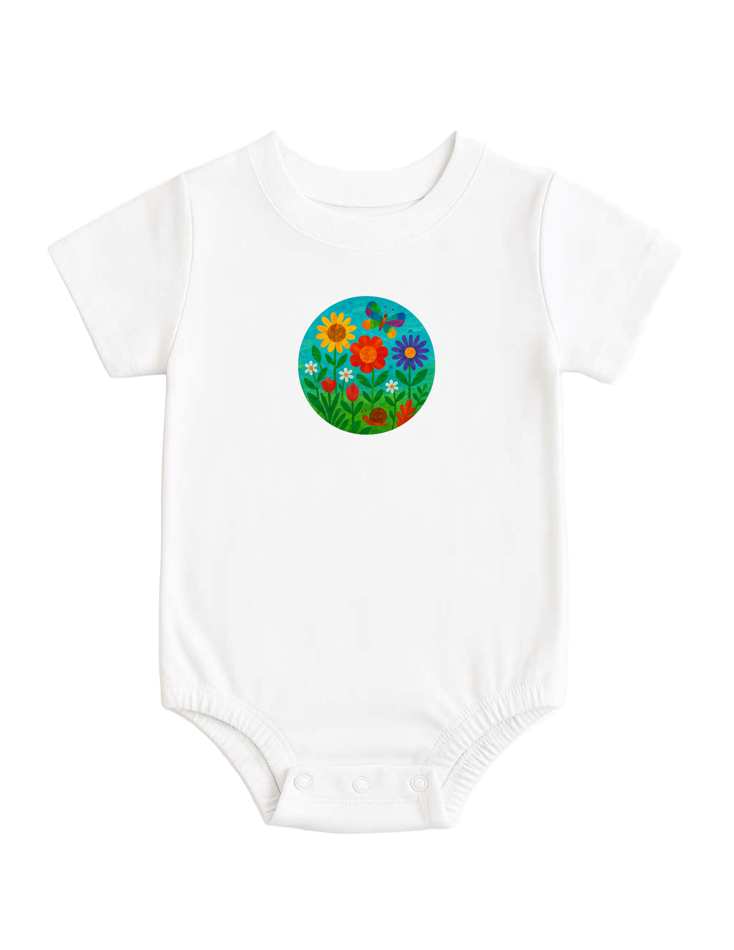 Graphic Onesie - Garden