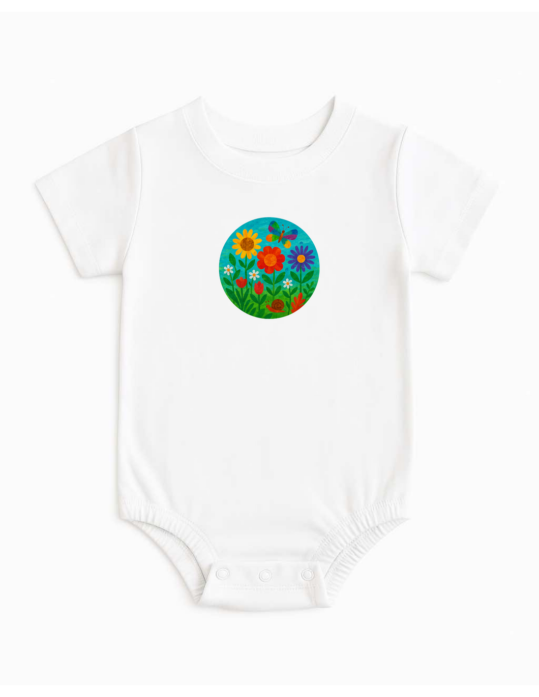 Graphic Onesie - Garden
