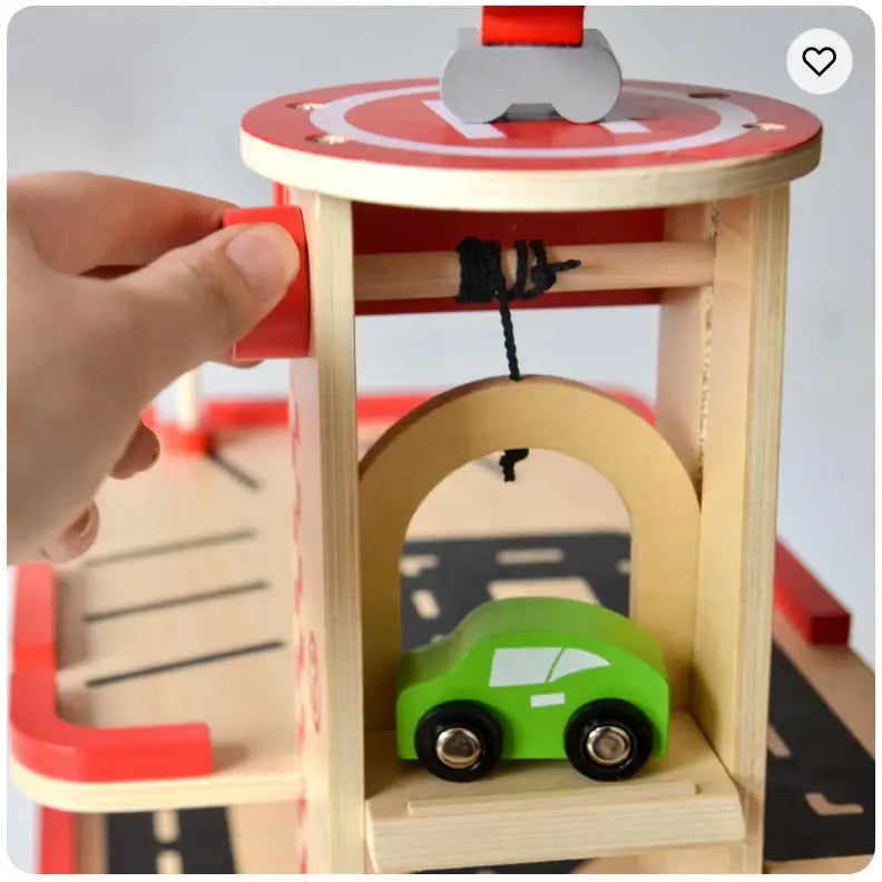 AC6713 - Wooden Garage (Parking Building)