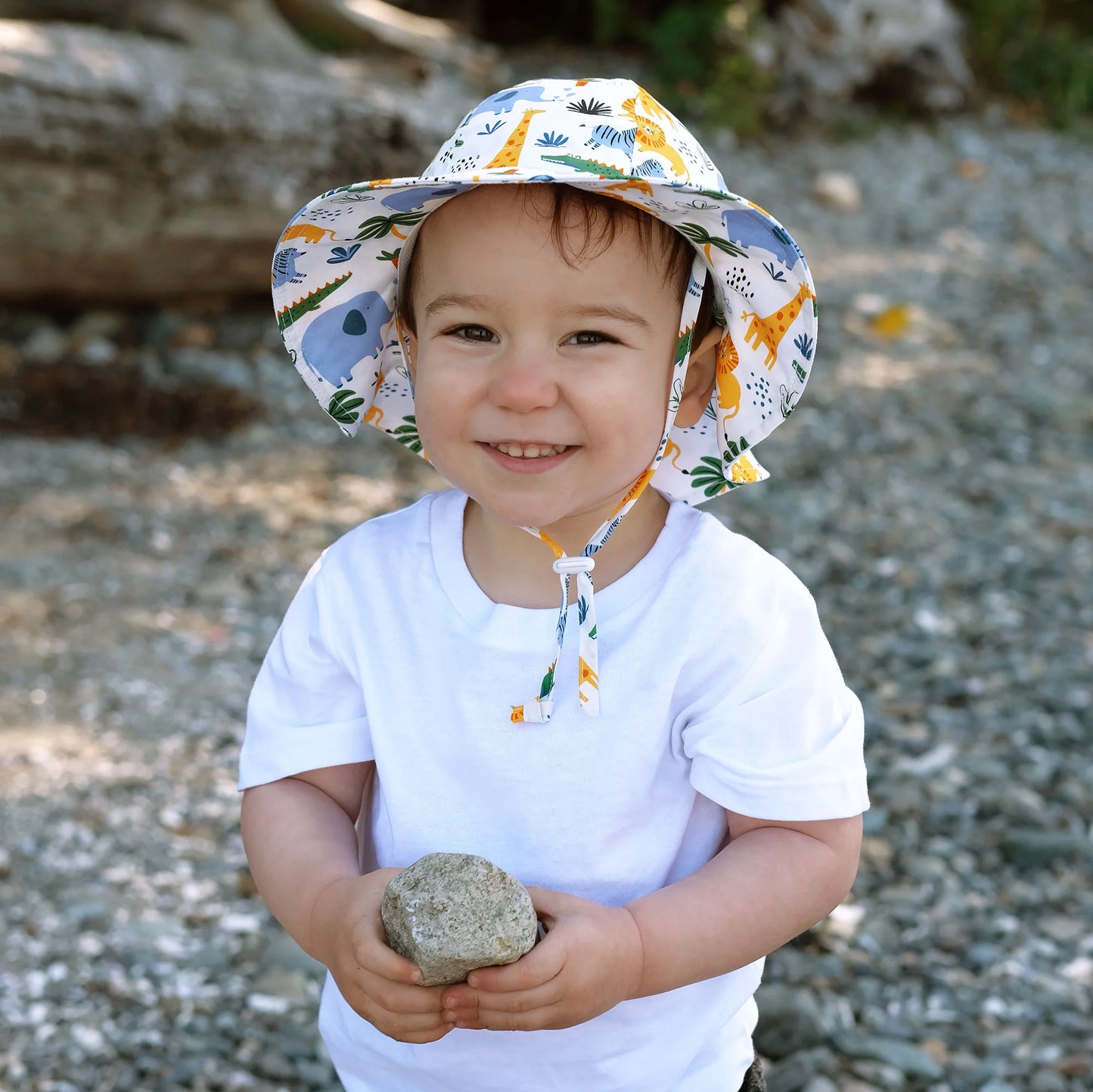 Kids Cotton Floppy Hat | Safari