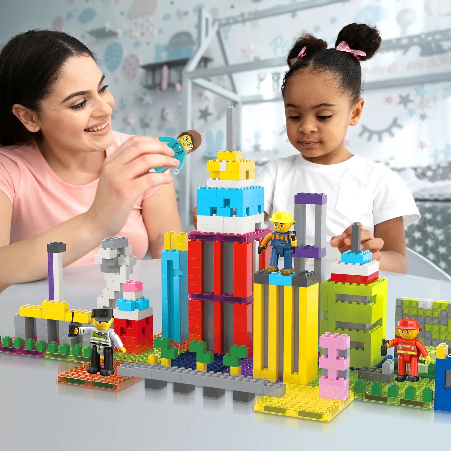 4pc City Builder Character Set