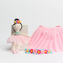 Load image into Gallery viewer, Tutu Set with Flower Headband &amp; Doll - Pink
