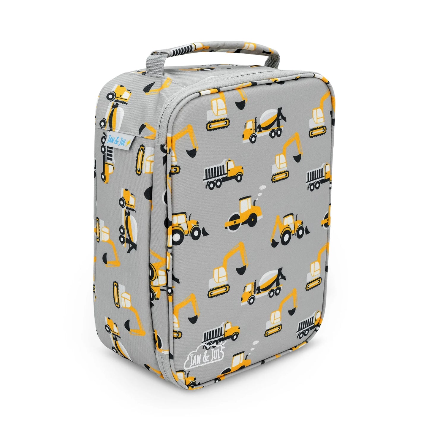 Kids Lunch Bag | Grey Construction