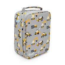 Load image into Gallery viewer, Kids Lunch Bag - Grey Construction
