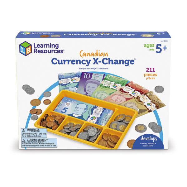 Canadian Currency X-Change Activity Set