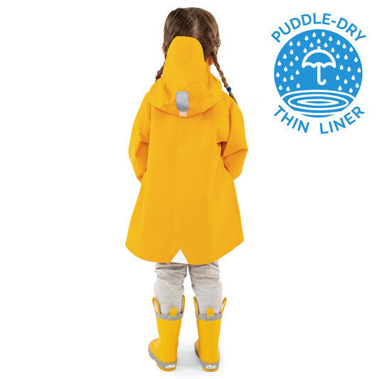 Yellow | Puddle-Dry Rain Jacket (Thin Liner)