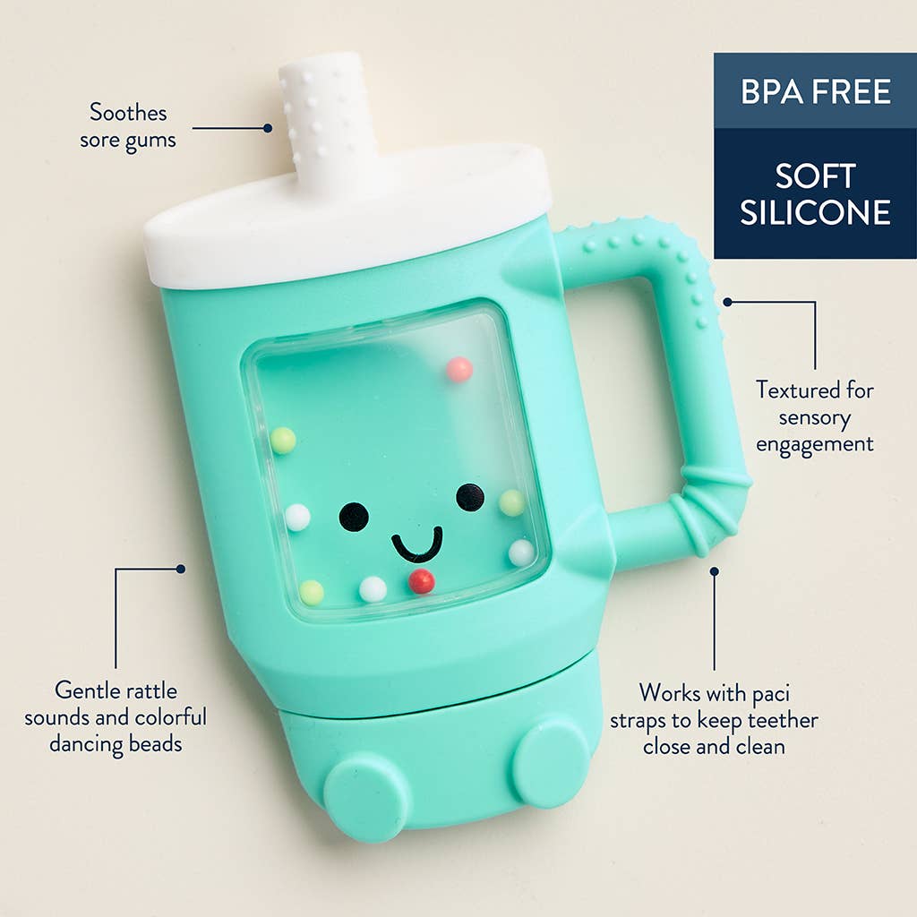 Sweetie Shake Plus™ - Teething + Rattle Toy Tumbler