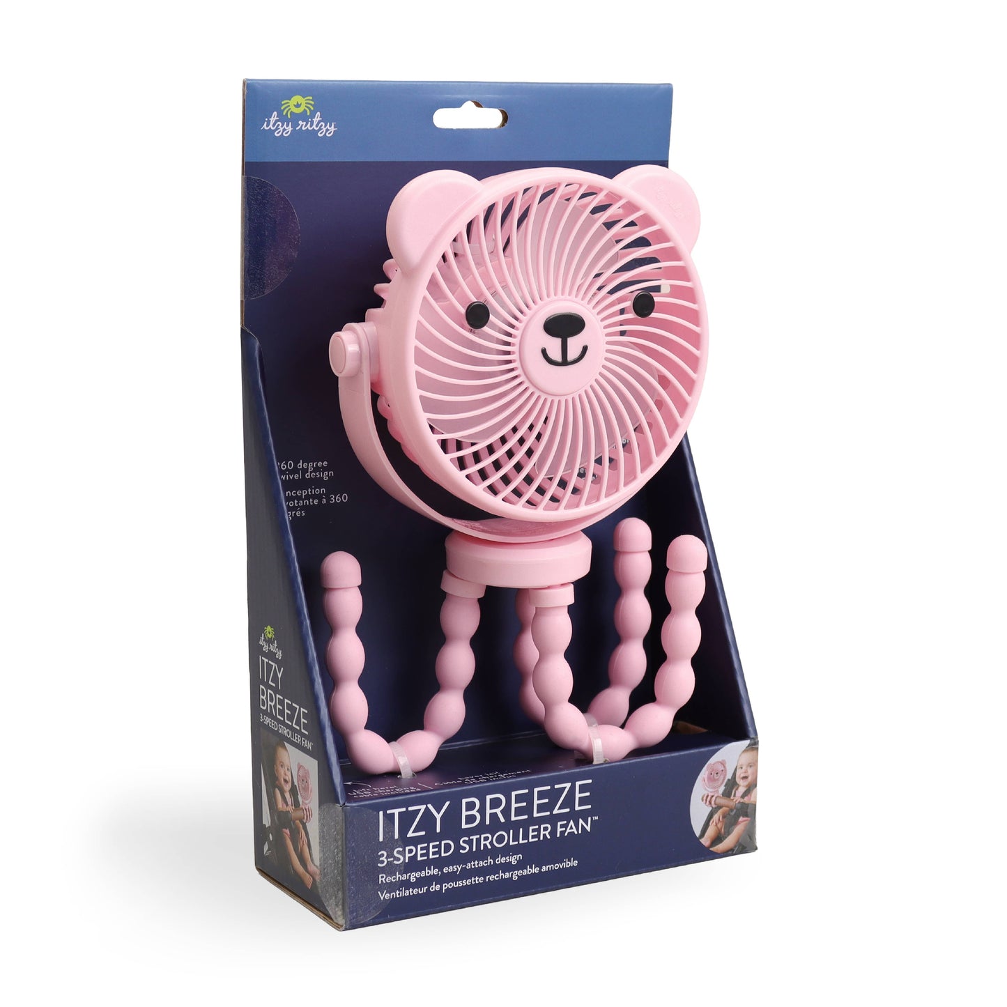 Itzy Breeze 3-Speed Stroller Fan™: Taupe