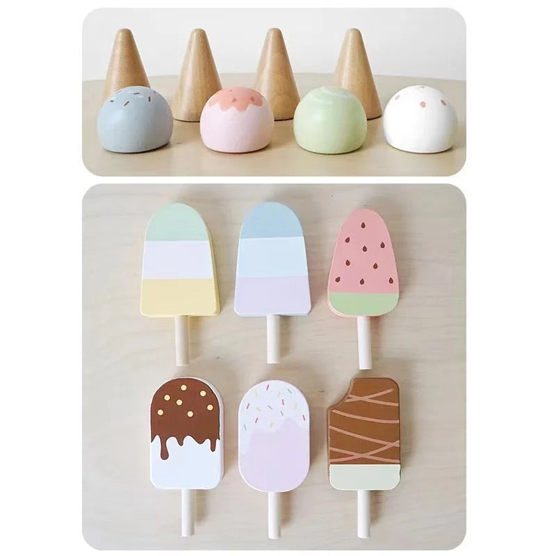 Wooden Ice Cream Bar