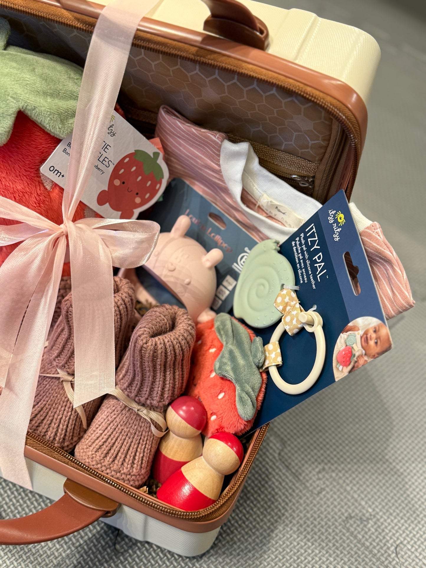 Strawberry Baby Gift Basket