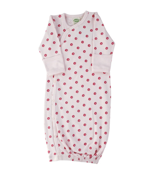 Kimono Gown - Honeysuckle Daisies