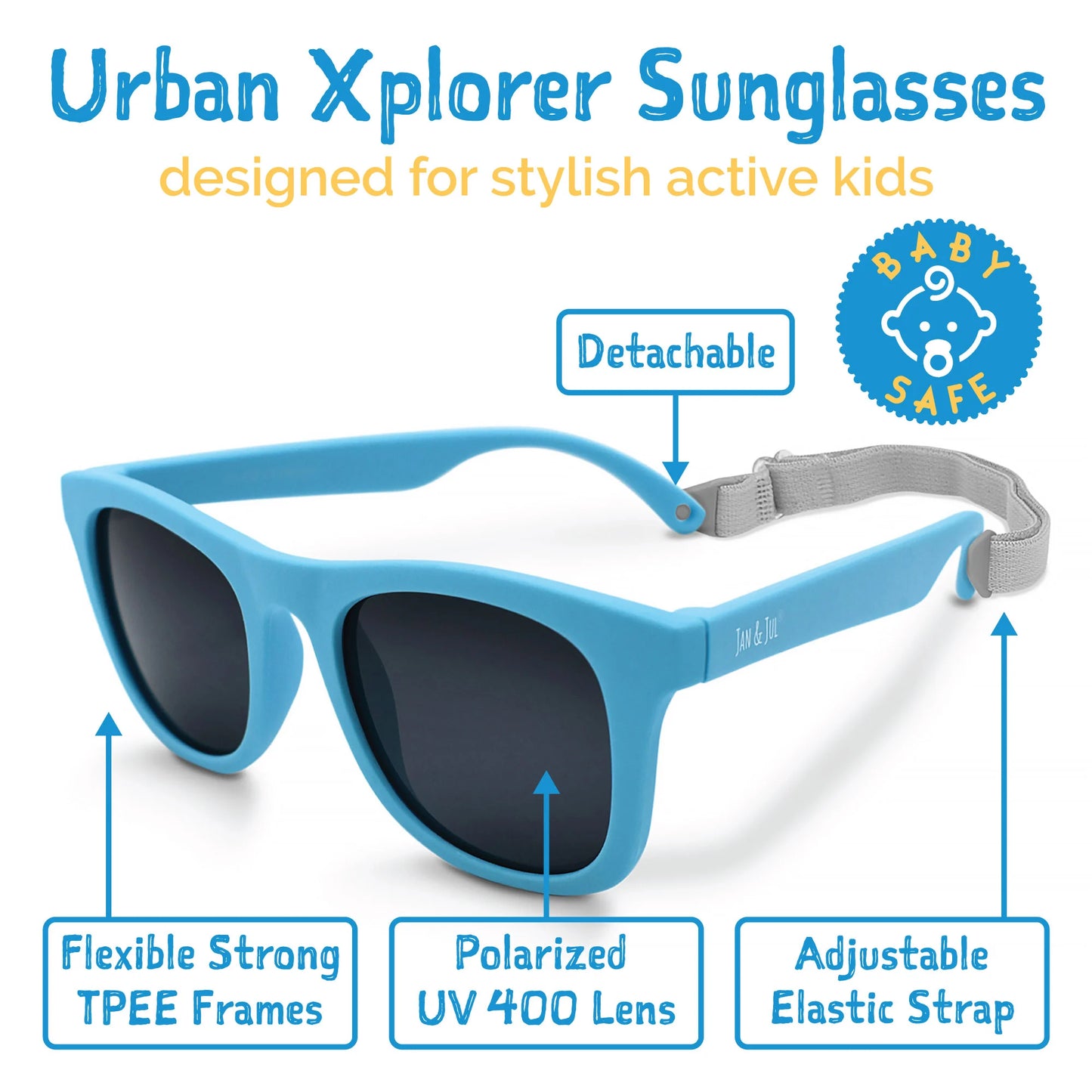 Urban Xplorer Sunglasses - Sky Blue